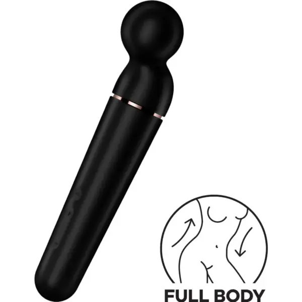 Satisfyer - Planet Wand-er Masajeador Vibrador Negro - Imagen 5