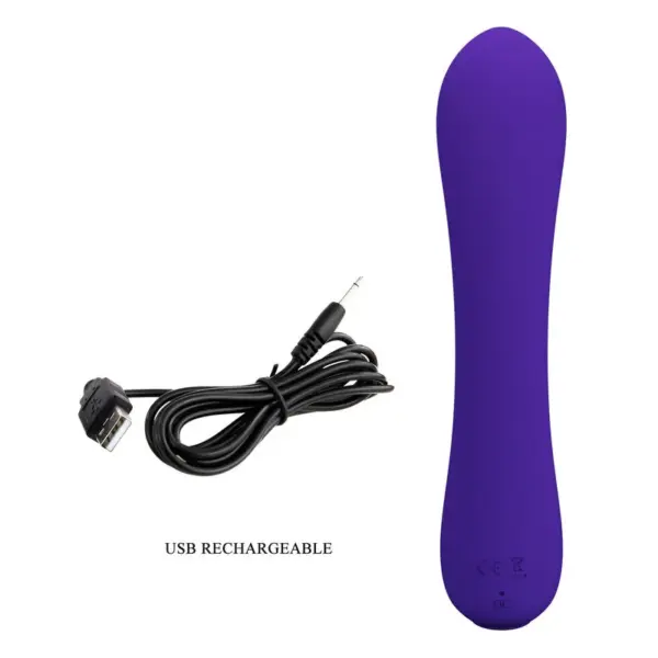 Pretty Love - Vibrador recargable lila Prescott - Imagen 8