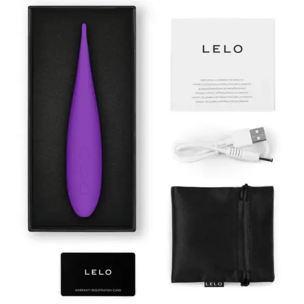 LELO - DOT TRAVEL ESTIMULADOR DE CLÍTORIS MORADO - Imagen 4