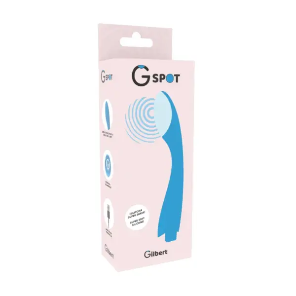 G-SPOT - GYLBERT VIBRADOR AZUL TURQUESA - Imagen 3