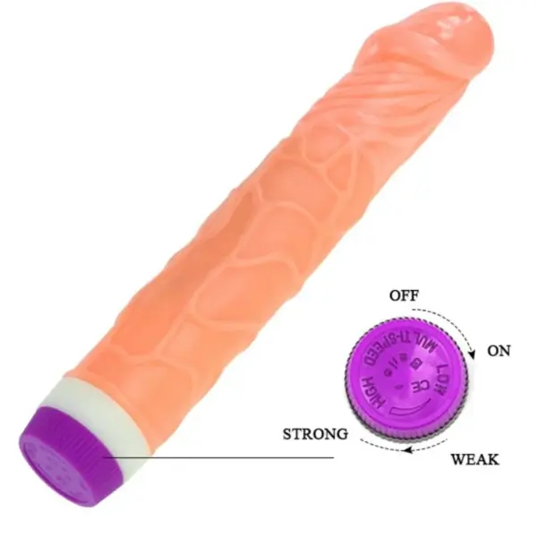 Waves of Pleasure - Vibrador Realista Vibrante 22.5 cm - Imagen 4