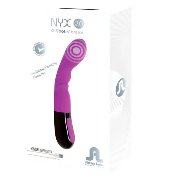 ADRIEN LASTIC - Nyx 2.0 Vibrador G-Spot Violeta - Imagen 6