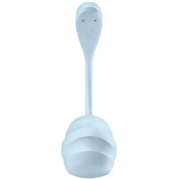 Satisfyer - Smooth Petal Estimulador Punto G Celeste con APP Gratuita - Imagen 2