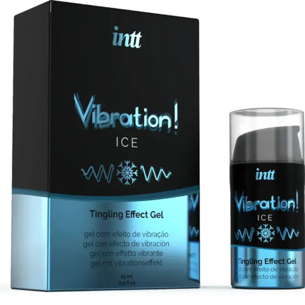 INTT - Potente estimulante íntimo gel vibrador efecto frío 15ml - Imagen 2