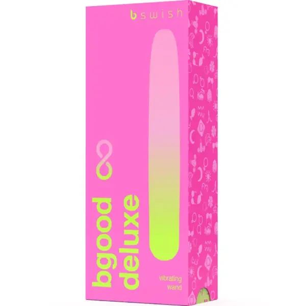 B SWISH - BGOOD INFINITE DELUXE VIBRADOR RECARGABLE SILICONA ROSA - Imagen 4