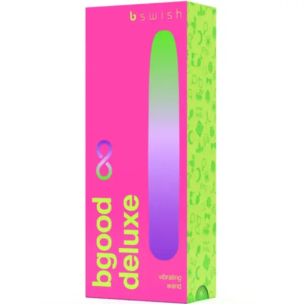 B SWISH - BGOOD INFINITE DELUXE VIBRADOR RECARGABLE SILICONA AZUL - Imagen 4