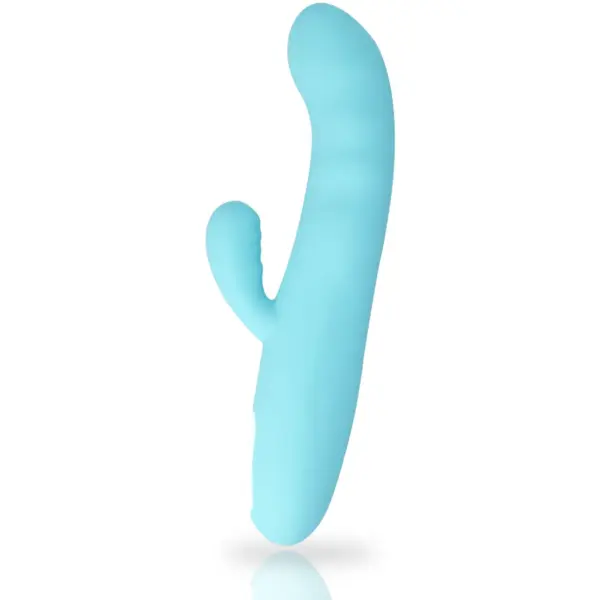 MIA - Vibrador rotador Eiffel azul turquesa para el placer femenino - Imagen 5