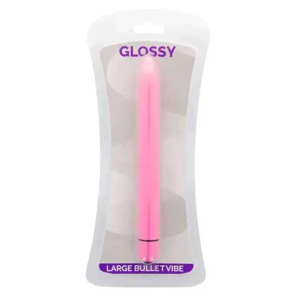 GLOSSY - Vibrador Slim Rosa Intenso para Placer Infinito - Imagen 3