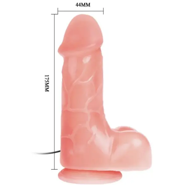 Baile - Vibrador Realístico Barbara Natural - Imagen 2