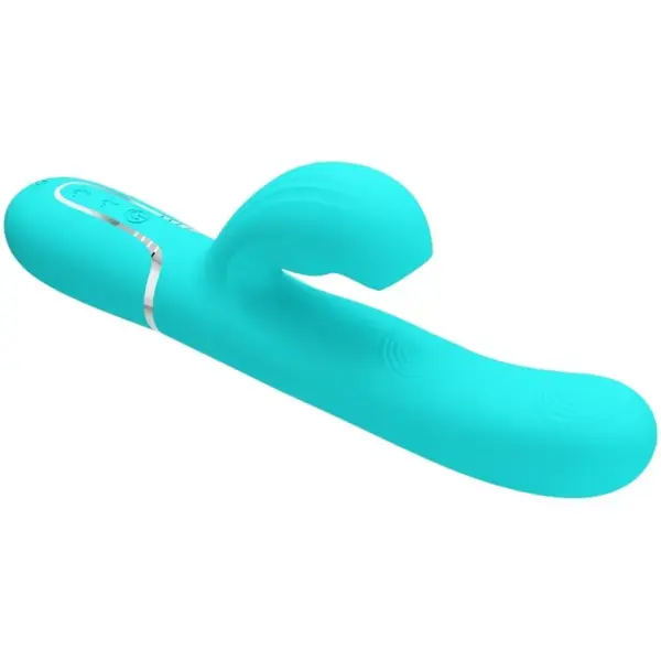 Pretty Love - Perlita Vibrador Punto G 3 en 1 Multifunción Verde Agua - Imagen 6