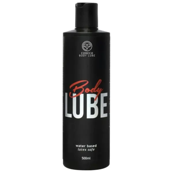 Cobeco - Body Lube Lubricante Base Agua Latex Safe 500 ML