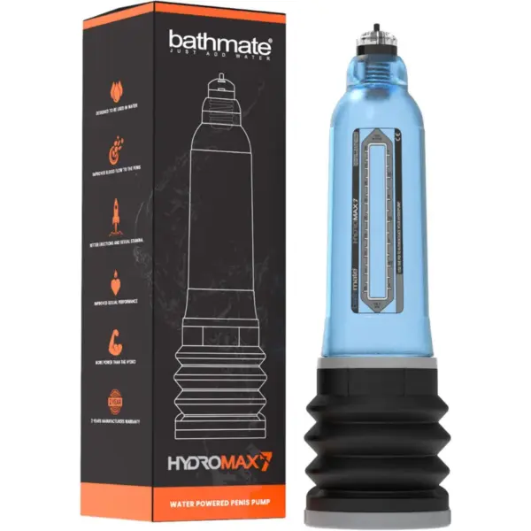 Bathmate - Hydromax 7 Bomba Aumento Pene Azul - Imagen 2