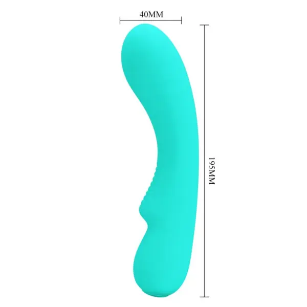 Pretty Love - Vibrador Flexible Prescott Verde Agua - Imagen 5