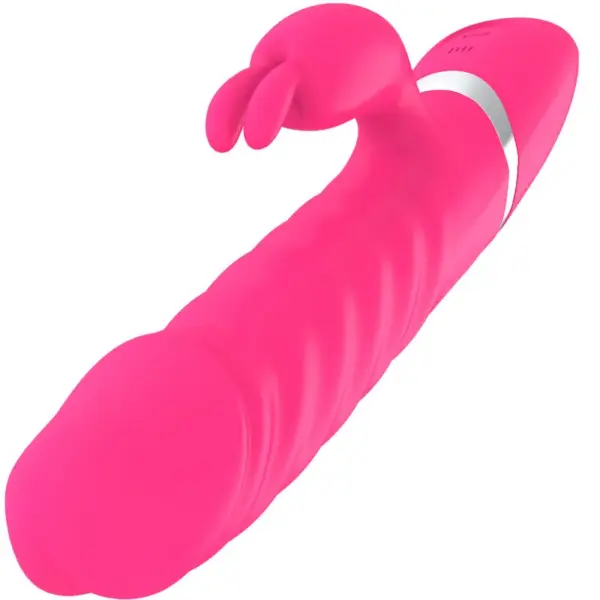 ARMONY - NASTY DILDO VIBRADOR RABBIT FUCSIA - Imagen 2