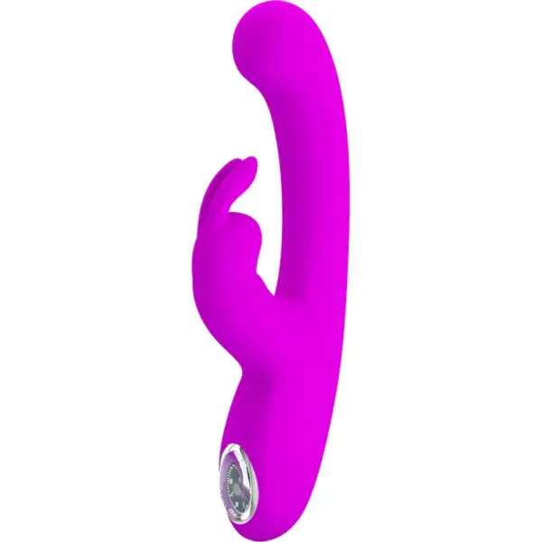 Pretty Love - Vibrador rabbit con licking morado - Imagen 5