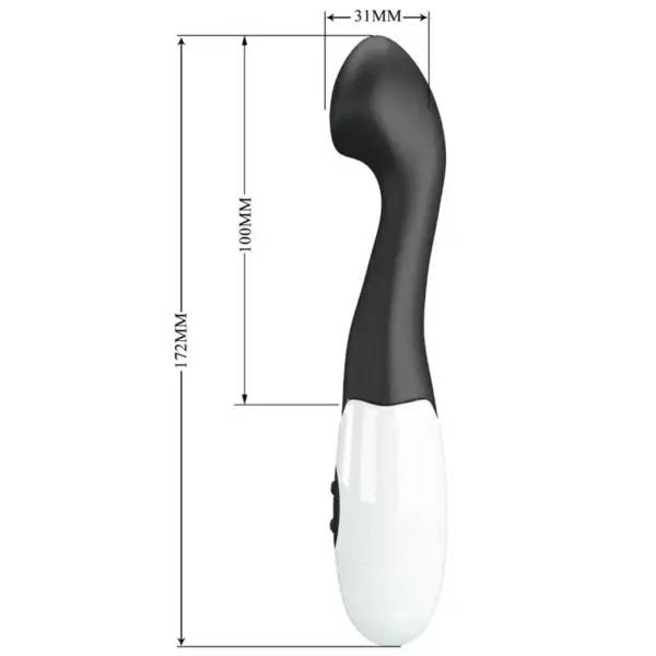 Pretty Love - Vibrador Punto G Negro con 30 Modos - Imagen 7