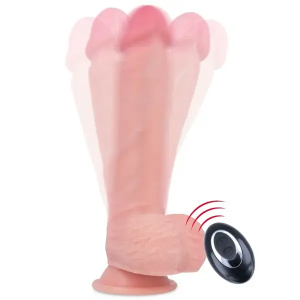 ROCKARMY - Vibrador de Silicona Líquida Control Remoto Apache 20.5 cm