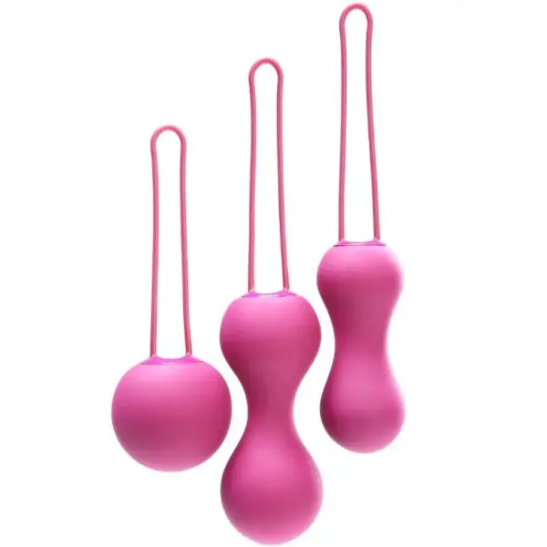 JE JOUE - Bolas Kegel Ami - Fucsia para un Suelo Pélvico Saludable y Placentero