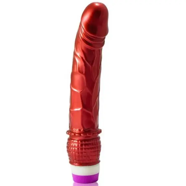 BAILE - Vibrador Rojo Realístico 23 cm - Sensaciones Inigualables