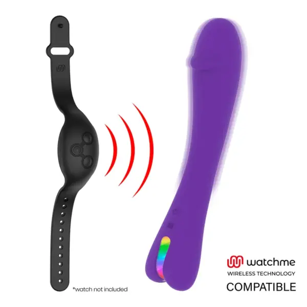 MR BOSS - ENZO Vibrador Compatible con Watchme Wireless Technology