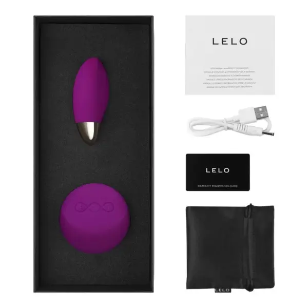 LELO - Lyla 2 Insignia Design Edition Huevo-Masajeador Morado - Imagen 6