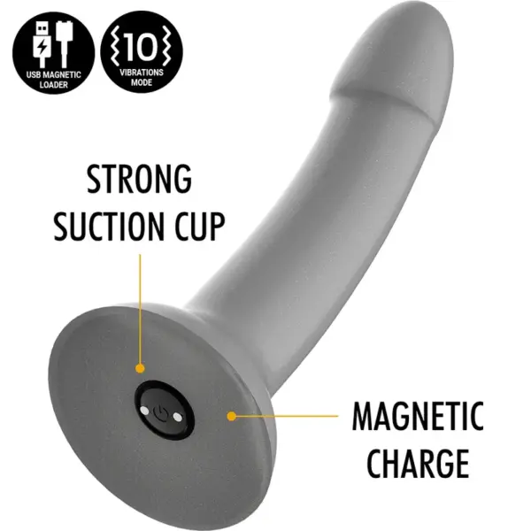 MYTHOLOGY - Rune Majestic Dildo S - Vibrador Compatible con Watchme Wireless Technology - Imagen 5