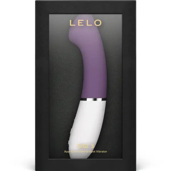 LELO - GIGI™ 3 Vibrador Punto G Violeta con Control Personalizado - Imagen 3