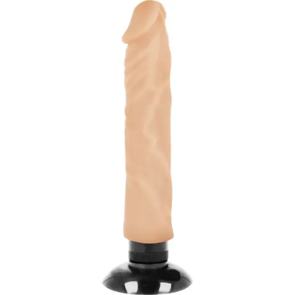 BASECOCK - Vibrador Realístico 20 cm Natural - Imagen 4