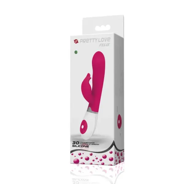 Pretty Love - Flirtation Vibrador con Estimulador Félix - Imagen 9