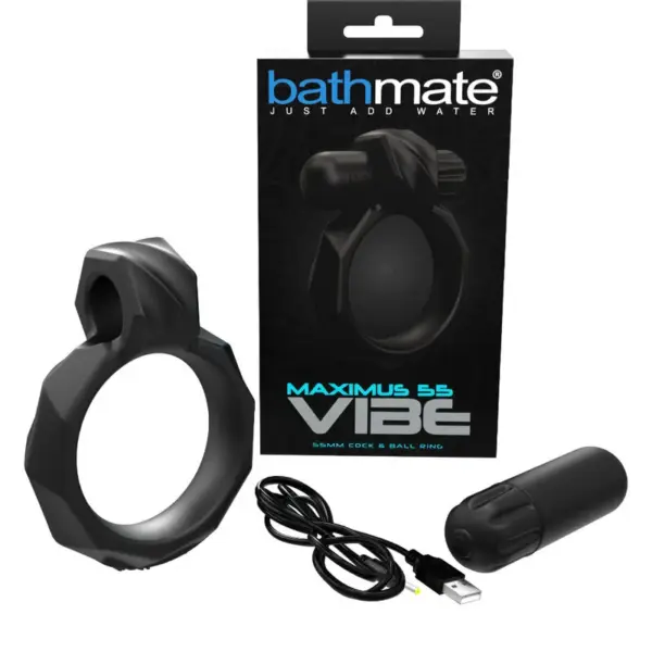 BATHMATE - VIBE RING MAXIMUS 55 - Anillo Vibrador para Placer Dual