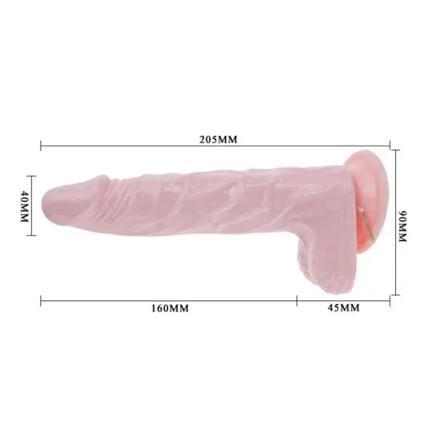 Super Vibro Dong - Dildo Realista con Ventosa y Vibración Potente - Imagen 5