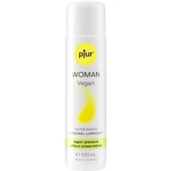 PJUR - Woman Vegan Lubricante Base Agua 100 ML para Placer Natural