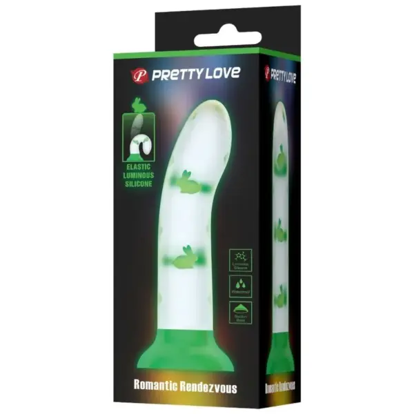 Pretty Love - Magical Nightfall Dildo Luminoso Verde - Imagen 4