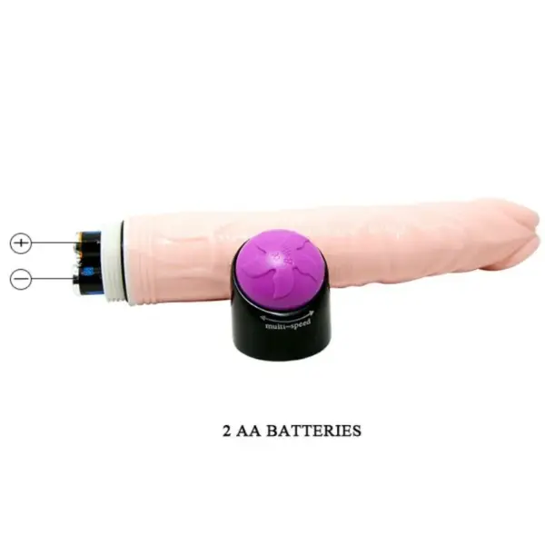 Adour Club - Vibrador Realístico 23 cm Natural - Imagen 2