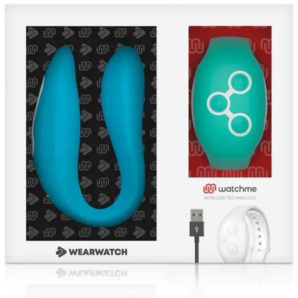 WEARWATCH - Vibrador Dual Technology WATCHME Añil/Agua Marina - Imagen 7