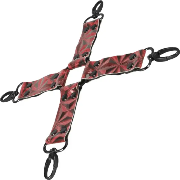 BEGME - Red Edition Hog Tie Cuero Vegano para Juegos de Bondage - Imagen 3