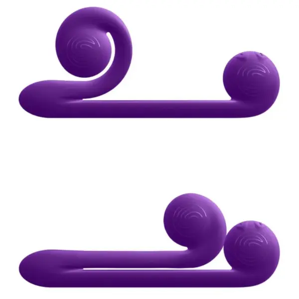 SNAIL VIBE - Vibrador Multiacción Lila para Placer Doble - Imagen 4