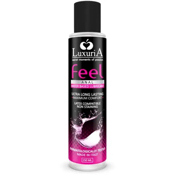 INTIMATELINE - Luxuria Feel Lubricante Base Agua Anal 150 ML