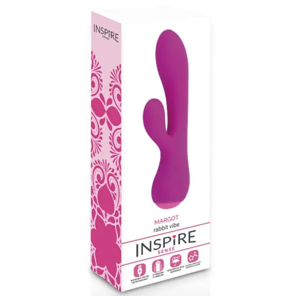 Inspire Sense - Vibrador rabbit lila con 12 funciones - Imagen 4