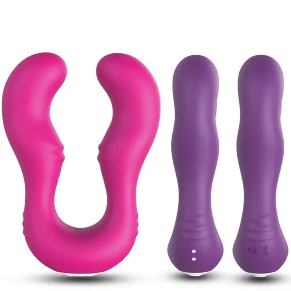 ARMONY - Seraph vibrador doble control remoto fucsia - Imagen 5