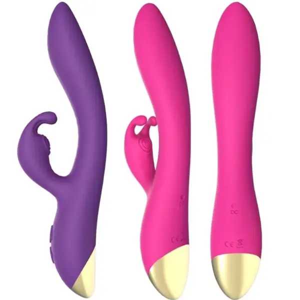 ARMONY - Vibrador rabbit con 9 modos de vibración en color violeta - Imagen 5