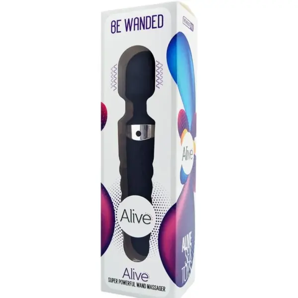 Be Wanded - Masajeador vibrador negro - Imagen 2