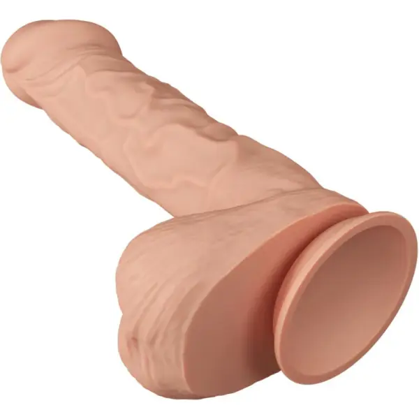 Beautiful Encounter - Dildo Realista Flexible 26 cm Natural - Imagen 6