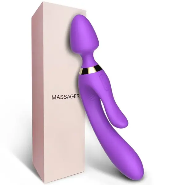 ARMONY - Masajeador & Vibrador Rabbit Violeta para Placer Inigualable - Imagen 4