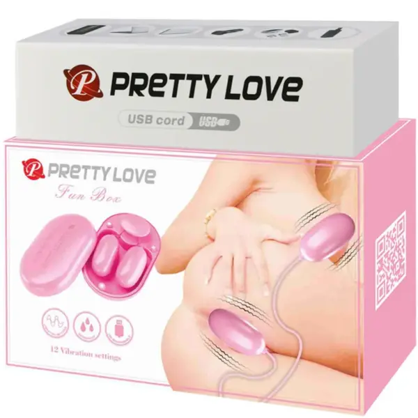 Pretty Love - Fun Box Bala Vibradora Rosa - Imagen 8