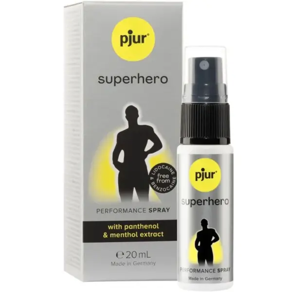 PJUR - Spray retardante para hombres con extracto de jengibre 20 ml