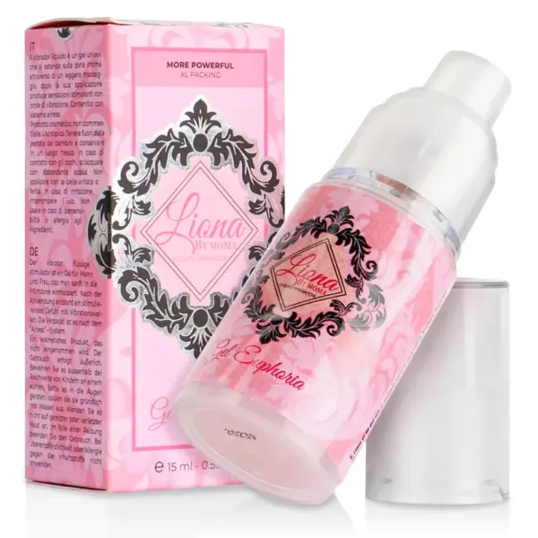 LIONA BY MOMA - Vibrador Líquido Euphoria Gel 15 ml - Imagen 5