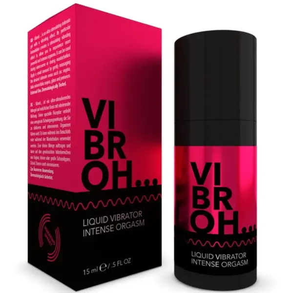 INTIMATELINE - Vibroh Vibrador Líquido 15 ML para Orgasmos Intensos