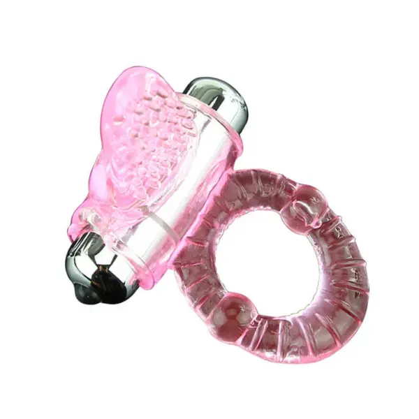 BAILE - Anillo Vibrador Sweet Abs Rosa con 10 Ritmos - Imagen 3