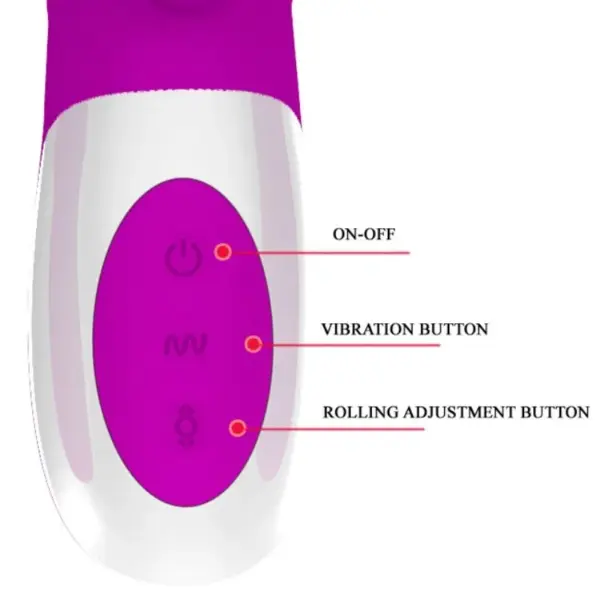 Pretty Love - Vibrador multifuncional recargable Adrian - Imagen 4